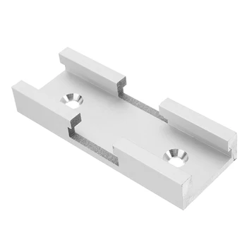 

New 80Mm T-Track Connector T-Slot Miter Track Jig Fixture Slot Connector For Router Table