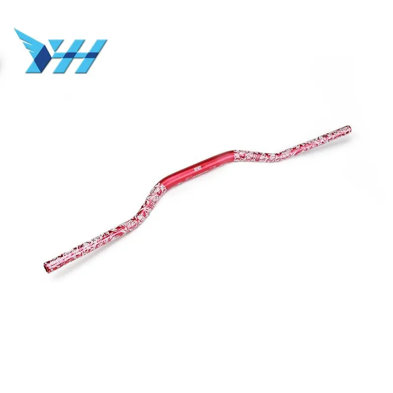 Красный 1 1/8 &quot28 мм руль ручка жир бар для Honda CRF50 CR80 CR85 CRF110 CR125R CR250R CR500R CRF150R мотоцикл