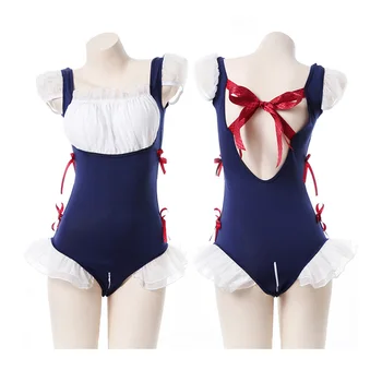 

Sexy Underwear Adult Bodysuit Adult Romper Maid Halter Uniform For Adult Baby Girl