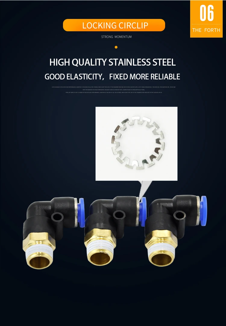 PL8-02 Бесплатная доставка 100 шт 8 мм Push в одно касание разъем 1/4 "резьба Пневматические Быстроразъемные Соединения