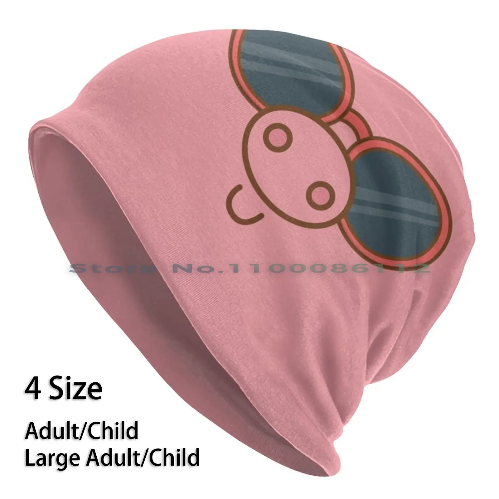 Piggy With Sunglass Facemask Berretti Cappello Lavorato A Maglia Pepa Pig Papa Pig Cartoon Pepper Pig Canzoni In Inglese Full Ages Live Stream