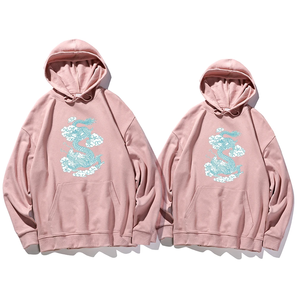 

Dragon Unisex Womens Mens Sweatshirts Hoodies Cute Hip Hop Ullzang Harajuku Korean Cool Printed Punk Loose Pullover Men Vintage