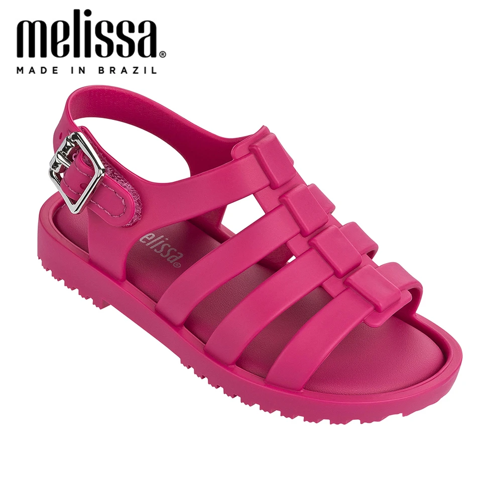 Классические римские сандалии желе Mini Melissa для мальчиков и девочек новинка 2020