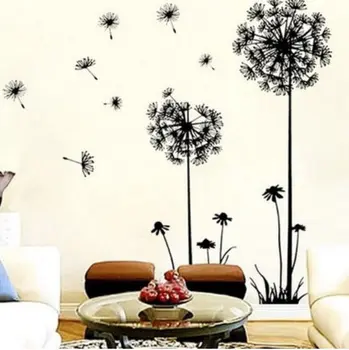 

DIY Wall Sticker Removable Art Vinyl Quote Dandelion Sticker Home Room Decal For Kids Rooms Wall Art Home Decoration