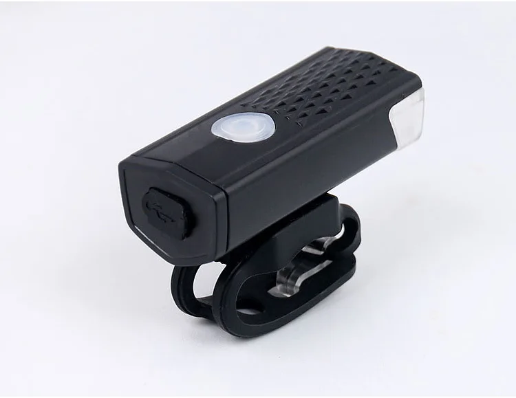 Велосипедный светильник с подзарядкой от USB 300 люмен, 3 режима, велосипедный передний светильник 6000 K, водонепроницаемый велосипедный головной светильник, светильник-вспышка
