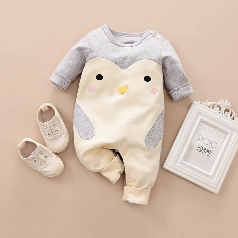 Bunvel/Одежда для новорожденных девочек; комбинезон с длинными рукавами и галстуком; комбинезон с рисунком; Одежда для маленьких девочек; костюм новорожденного ребенка - Цвет: Z