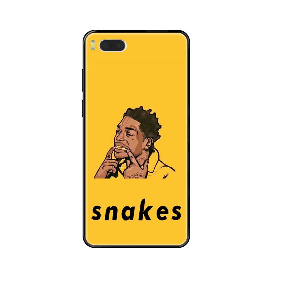 kodak black rap singer Phone case For Xiaomi Redmi Mi 3 5 6 8 9 A1 2 Max3 Mix2 X SE Lite Pro black tpu back silicone coque soft