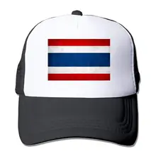TSDFCThailand флаг унисекс Сетка Регулируемая простая бейсбольная кепка Дальнобойщик Шляпа