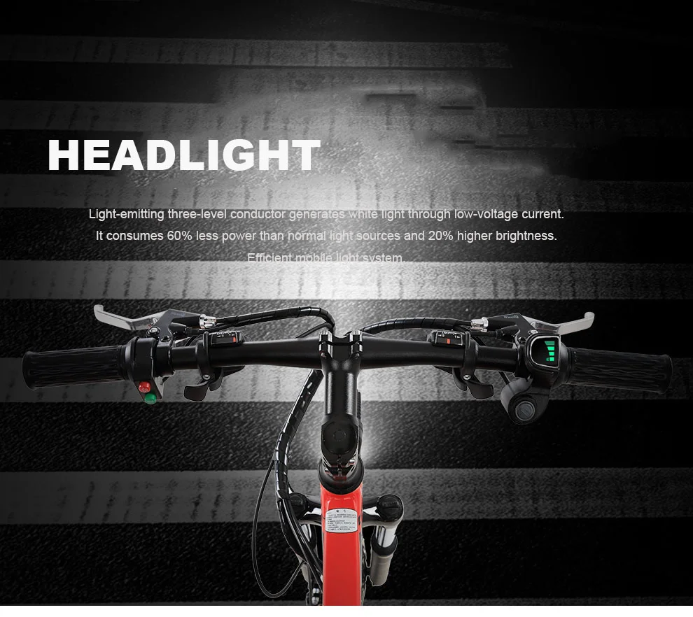 Lightweight Electric Bike 26 Inch Two Wheel Electric Bicycle With Hidden Battery 25KMH Electric Mountain Bike Bicycle (21)