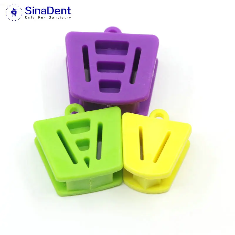 Dental Mouth Props Cheek Retractor 3Pcs Dental Bite Block for Dentistry Dentist Mouth Opener Silicone Rubber