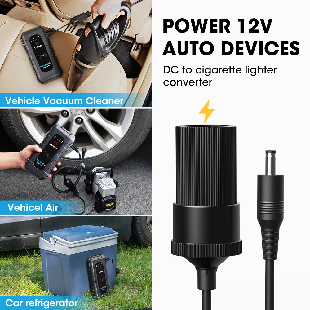TOPDON V1500 пик автомобиль скачок стартер 12В аварийный Батарея Мощность банк 18000 мАч