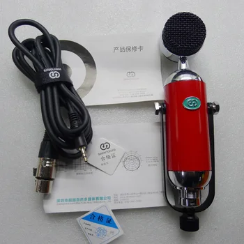 

Seeknature Red Bird Professional recording Diaphragm Anchor microphone Mobile live karaoke Computer recording device