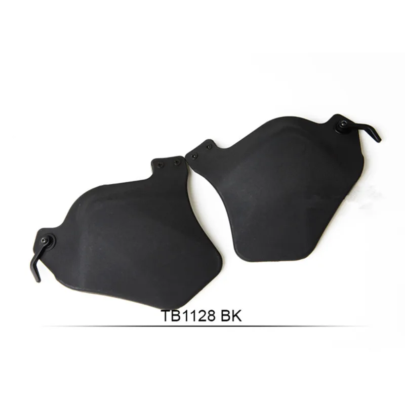 New Tactical Airsoft Helmet Side Covers Ear Protection With Pad for Ballistic Fast Helmet Rail BK/DE/FG