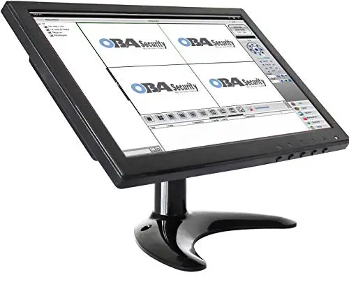 Monitor 10,1 Pollici Hdmi Lcd Full Hd Ips Colori Ingressi Av/Vga/Hdmi/Bnc/Aux/Porte Audio Altoparlante Integrato