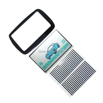 

10 PCS A9 LCD display flexible Cable + keychain Case Glass Cover for Starline A9 KGB FX-5 FX5 FX 5 Jaguar EZ-beta Remote Control