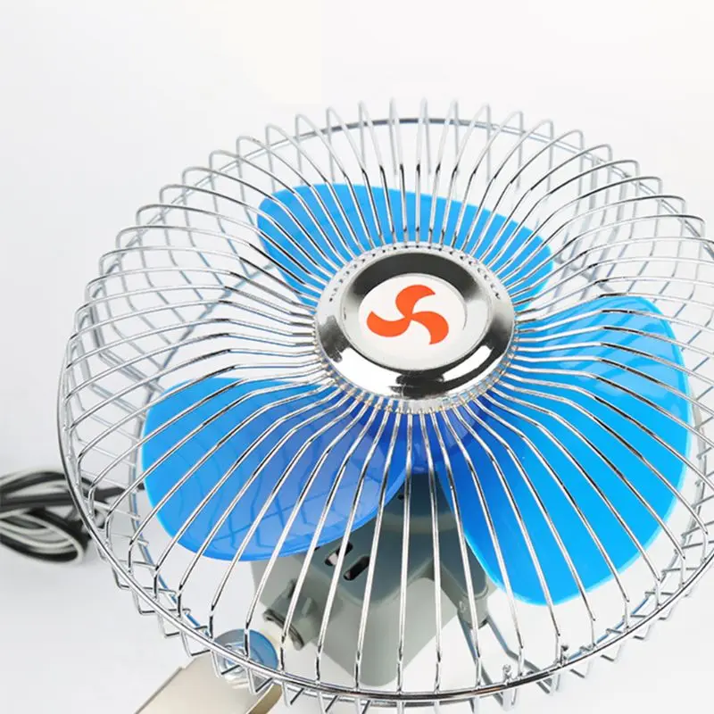 8 ''12 V/24 v портативный автомобильный вентилятор, колеблющийся Автомобильный Вентилятор охлаждения