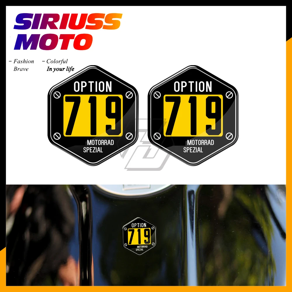 3D Motorcycle 719 Sticker Case for BMW Motorrad Nine T F800GS F750GS  R1200GS R1250GS C650GS Decals