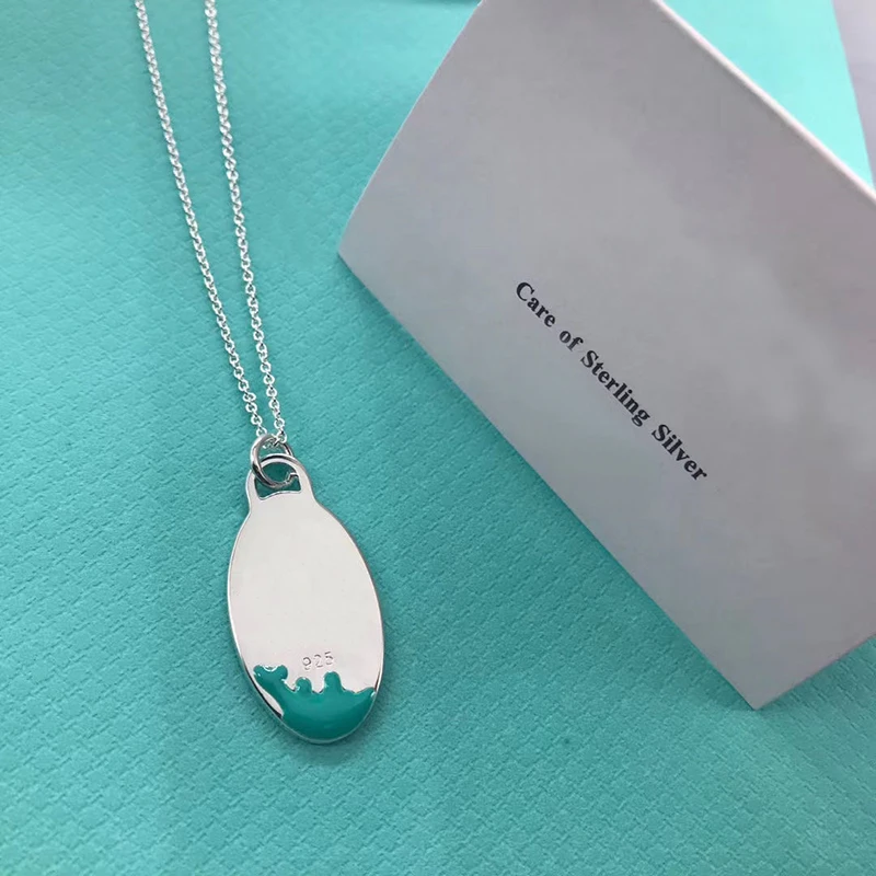 

925 Sterling Silver Necklace Fashion original charm jewelry wedding festival gift lady Necklace