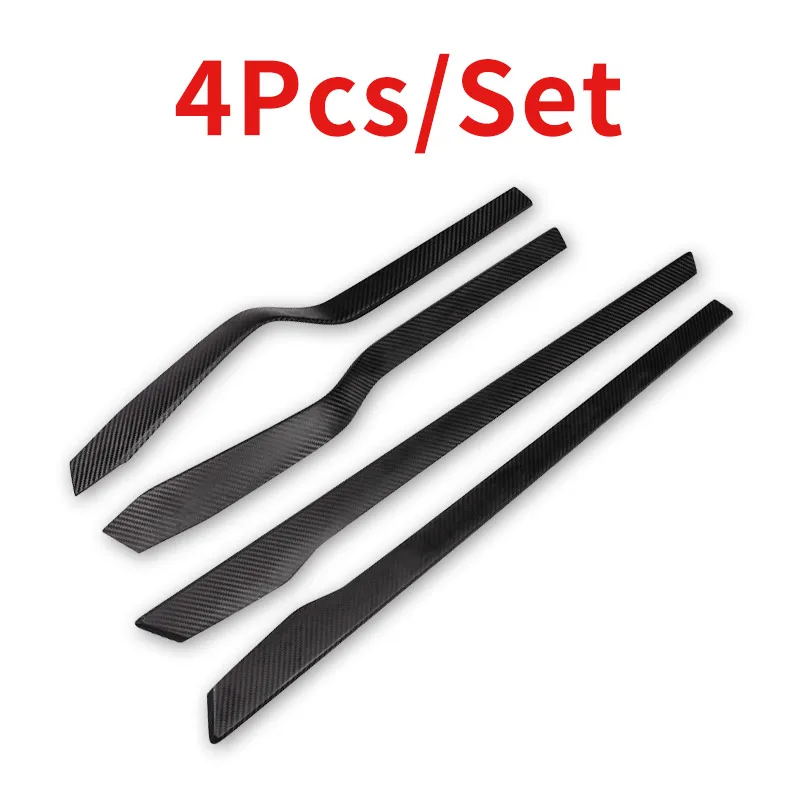 Door trim for model tesla model x carbon/accessoires tesla x tesla model X door/carbon fiber interior tesla car accessories