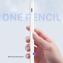 Многоцветная колоннар емкость карандаш стойкая ручка стилус для IPad для iPhone кисть Беспроводная зарядка стилус