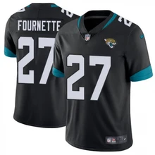 Мужская Новинка, высокое качество, Jacksonville Leonard Fournette Jaguars черная футболка