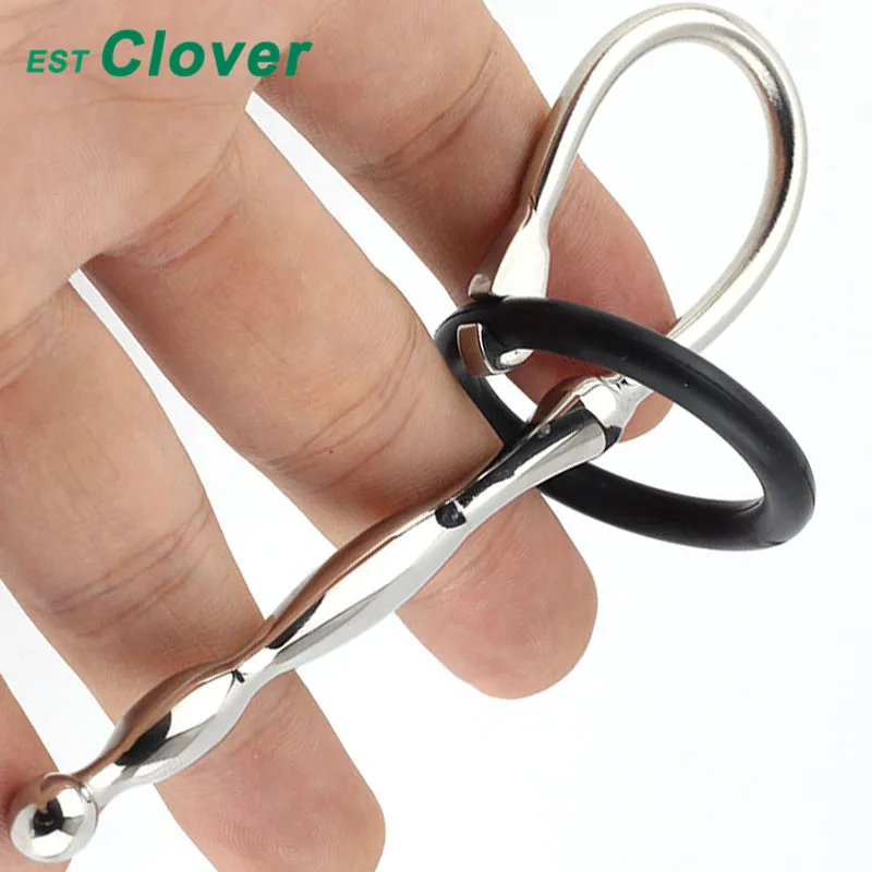 New Stainless Steel Urethral Sound Hollow Penis Plug Urethral Dilatator F158