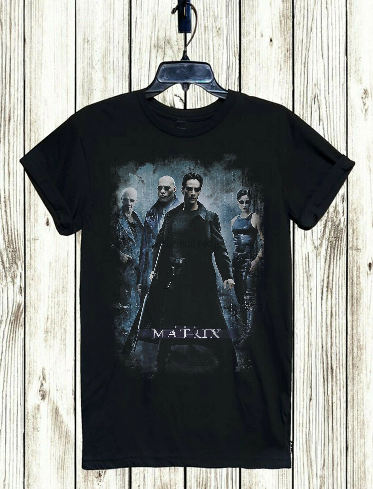 Футболка Matrix S-3Xl унисекс бесплатная доставка кино культ научная фантастика Neo The