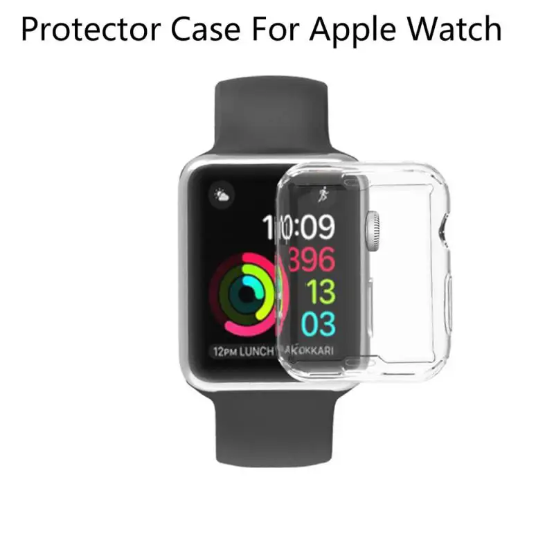 Смарт чехол для часов Apple Watch/2/3/4 Чехол защита от ударов при падении в виде ракушки