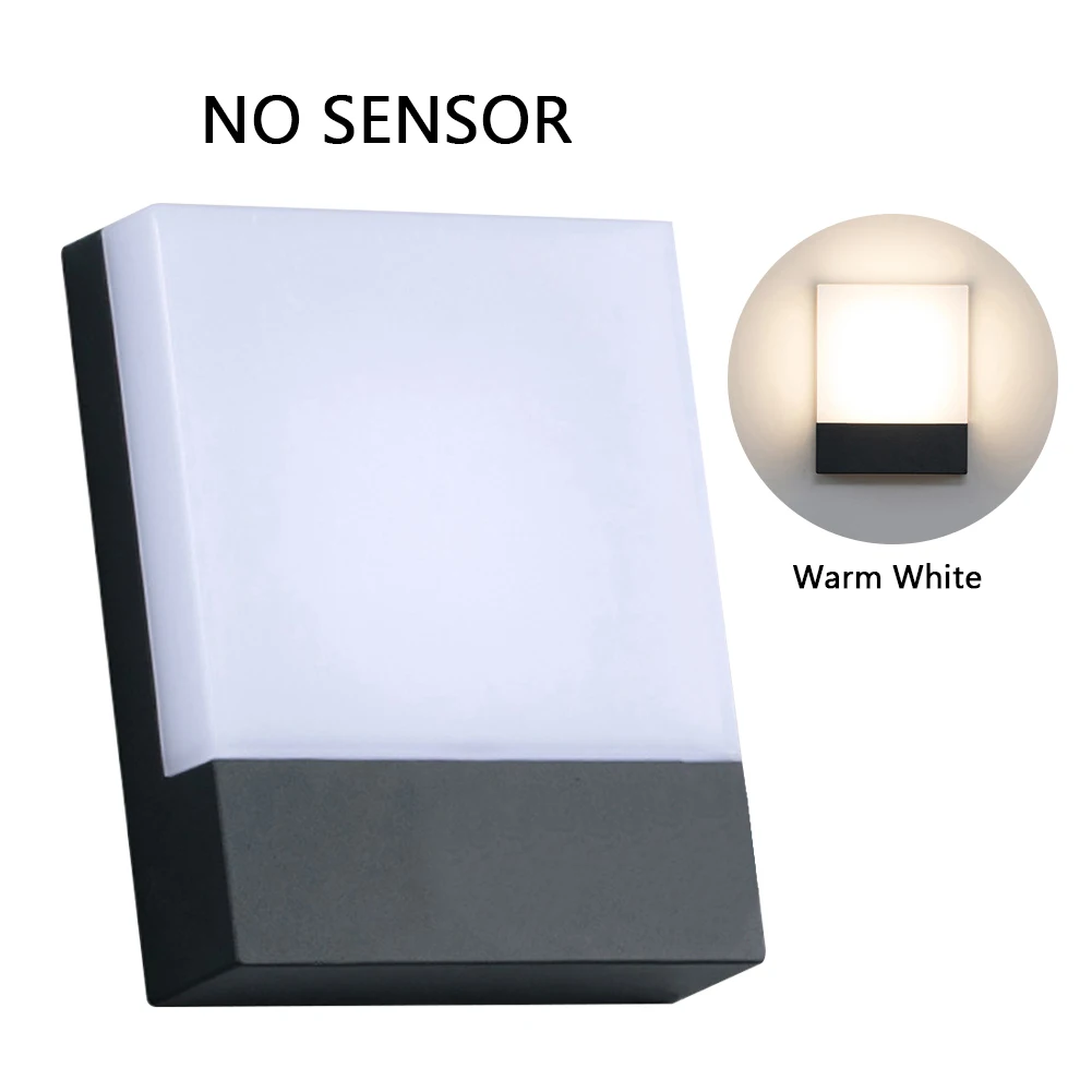 

Aluminum Porch 20W Home Led Outdoor Wall Lamp Waterproof Pathway Hotel Aisle Garden Modern Rainproof Courtyard Walkway Corridor