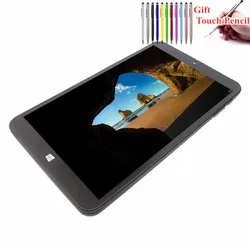 Tablette PC AR1 Black Windows 10 de 8 pouces, 2 go + 32 go, compatible Bluetooth, 1280 * 800IPS, Intel Atom Z3735F CPU, bureau d'étude 
