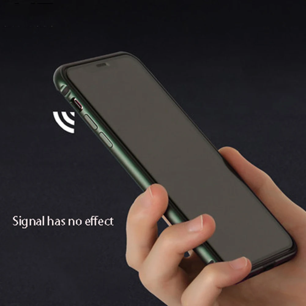 Чехол бампер для Iphone 11 Pro Max 7 8 Plus силиконовый металлический противоударный чехол