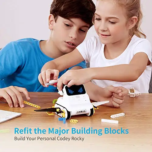 Makeblock Codey Rocky Programmable Robot Fun Toys Gift to Learn AI Python Remote Control for Kids 5