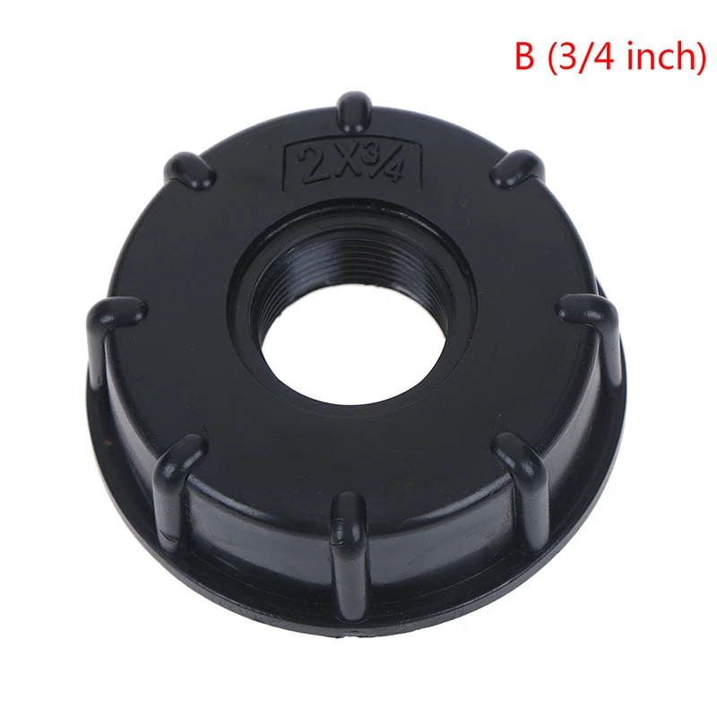 2 styels IBC Tank Adapter Tap Connector Replacement Valve Fitting For Garden Water Connectors 1/2 Inch 3/4 Inch 1 Inch Thread 