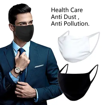 

PM2.5 Activated Carbon Filter Face Mask Dust-Proof Breatheable Filter Insert Protective Washable Cotton Face Mask Adult