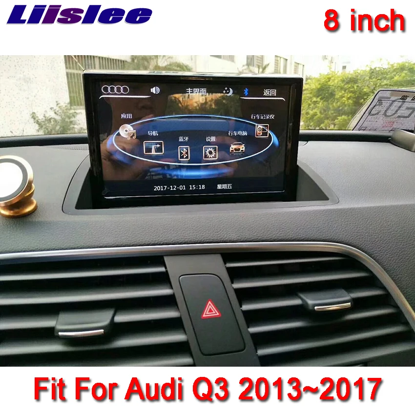 Liislee 8 &quotAndroid для Audi Q3 2013 ~ 2017 сенсорный экран gps навигация радио стерео тире