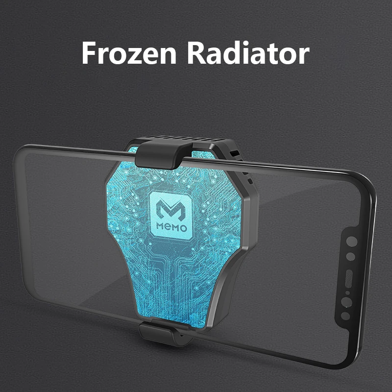 MEMO Mobile Phone Radiator Cooling Fan Case Cold Wind Handle PUGB Cooler For Xiaomi Huawei | Мобильные телефоны и
