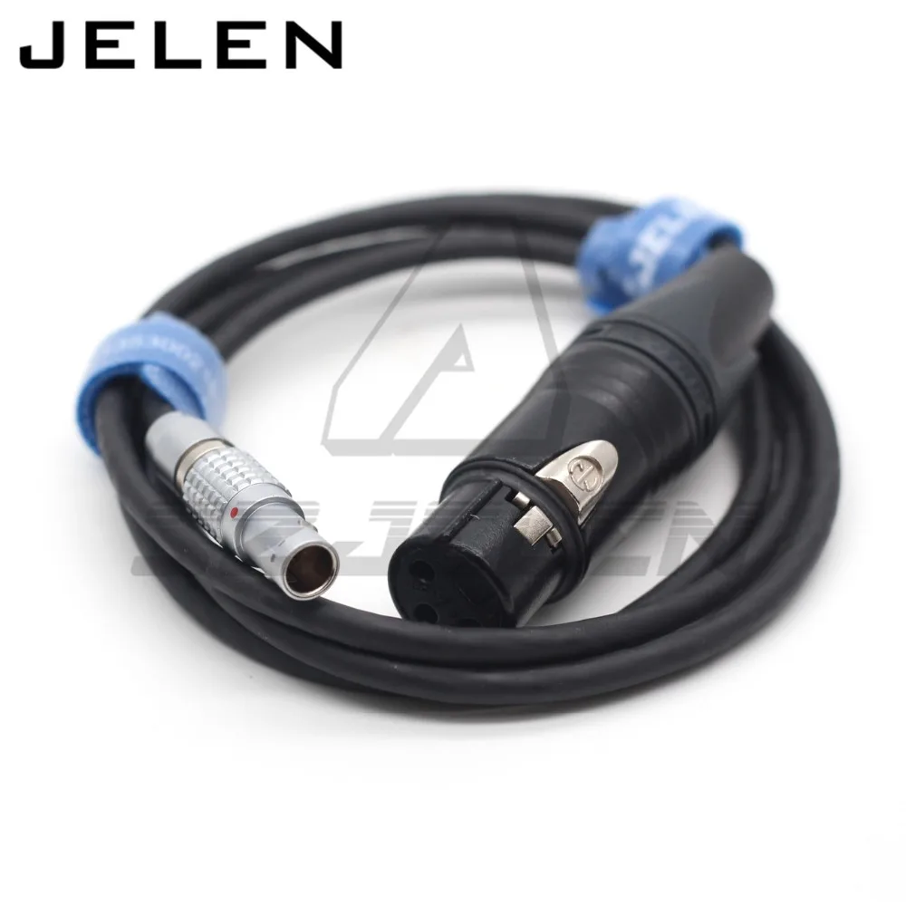 Áudio, 3Pin para Nova 0B 6Pin XLR
