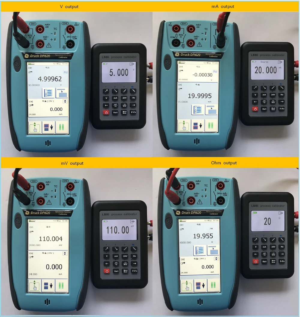 HART Modbus 4-20mA генератор сигналов/0-10 V/mV/термопара/Ток Напряжение источник калибровки