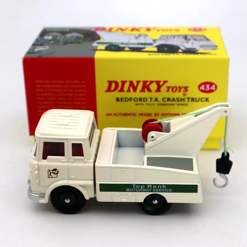 Игрушки Atlas Dinky 434 автомобиль аварийный Bedford TK с полнофункциональной лебедкой