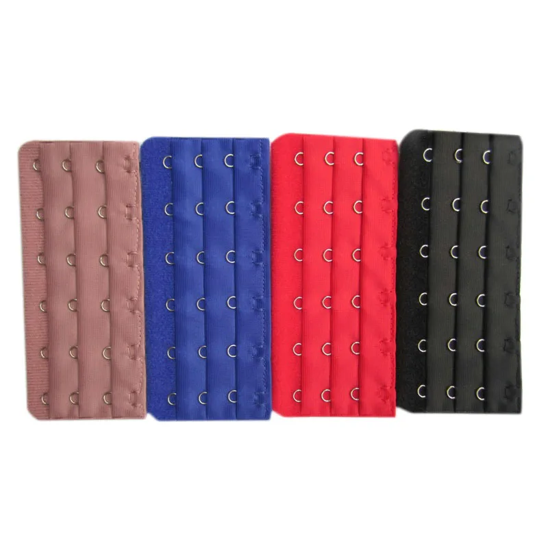 10Pcs Women Bra Extenders Strap 3/4 Buckle 3/4 Row Extension Adjustable Belt Buckle Accessories XRQ88