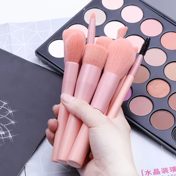 

10PCS Wooden Foundation Cosmetic Eyebrow Eyeshadow Brush Makeup Brush Sets Tools Multifunctional Cosmetic Brush Make Up Tools