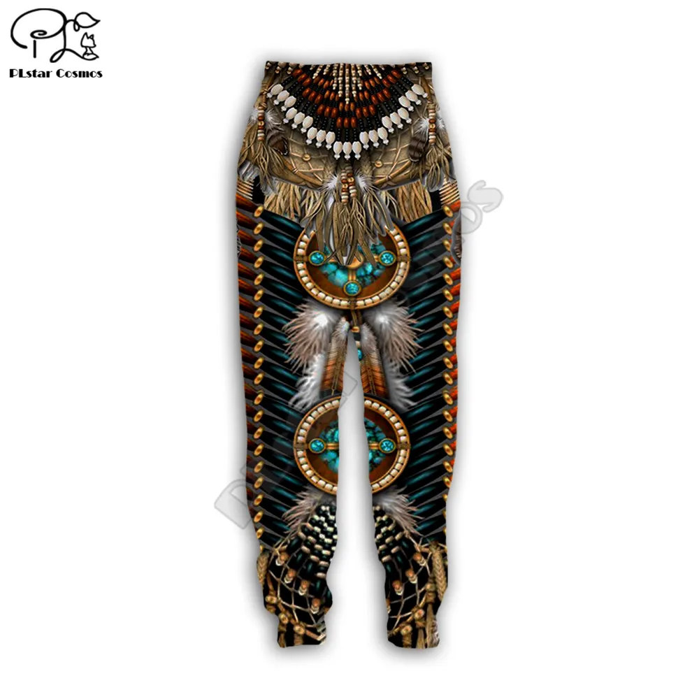 

PLstar Cosmos 2020 New Men for Women Casual Pants Native Indian eagl 3d Printed jogging hip hop Long Sweatpants style-3