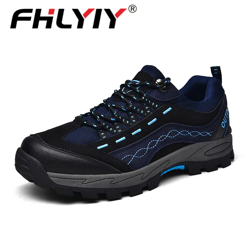 Fhlyiy New Spring Autumn Sneakers Men Shoes Casual Outdoor Comfortable Mesh Breathable Male Footwear Non-Slip Shoes Size46