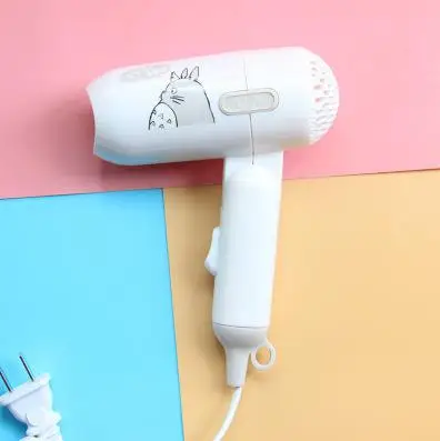 BellyLady Plug Мини Складной мультяшный фен для волос маленькая мощность портативный дорожный бытовой фен для волос