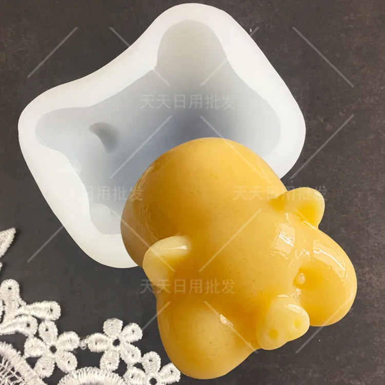 

Pig Silicone Mold Fondant Cake Decorating Tools Candy Clay Molds Cupcake Chocolate Baking Molds