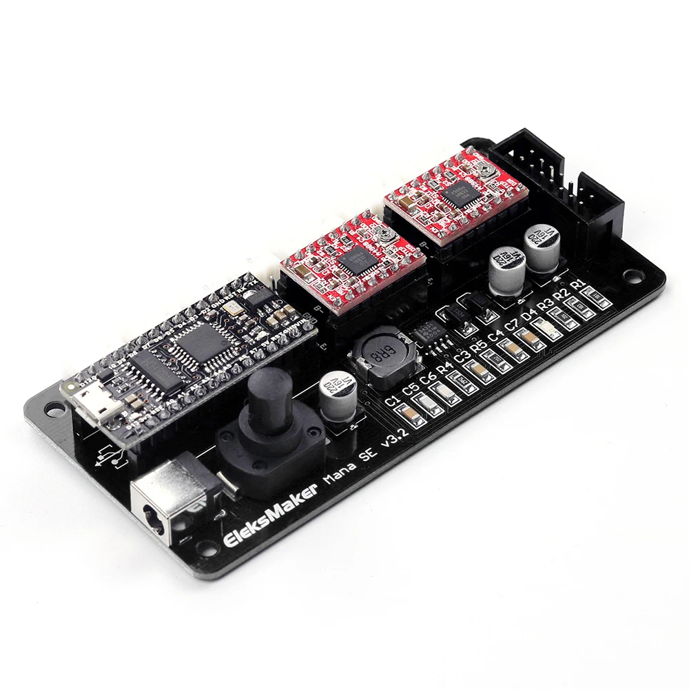 

Hot EleksMaker EleksMana SE XY 2 Axis Stepper Motor Driver Controller Board Control Panel For DIY Laser Engraver