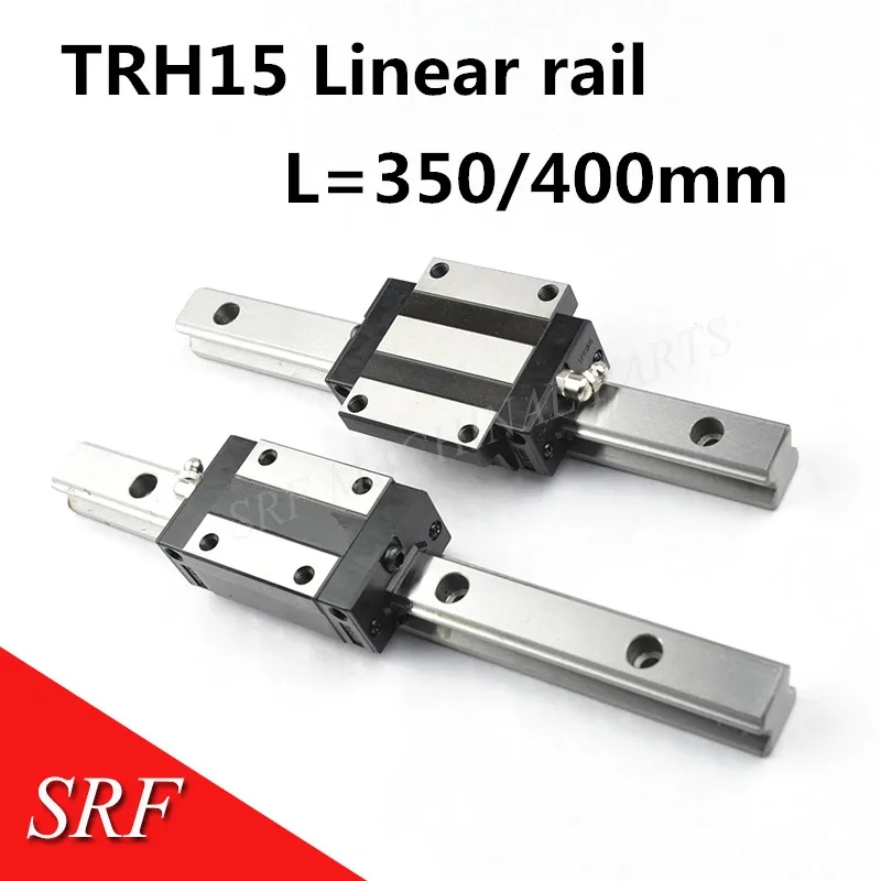 1 шт. 100% новый TRH15 L = 350/400 мм линейная направляющая (Любая длина можно обрезать) +