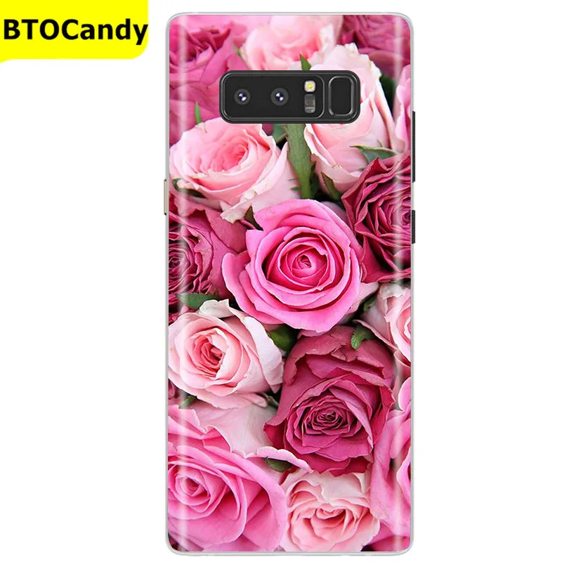 For Samsung Galaxy Note 8 Case N950F N950 Soft Tpu Silicone Case For Samsung Galaxy Note 8 Note8 Back Phone Cases Coque Fundas mous wallet Cases & Covers