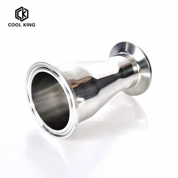 

O/D 19mm25mm32mm38mm45mm51mm57mm Reducer SS304 Stainless Steel Sanitary Ferrule Concentic Pipe Fitting Tri Clamp