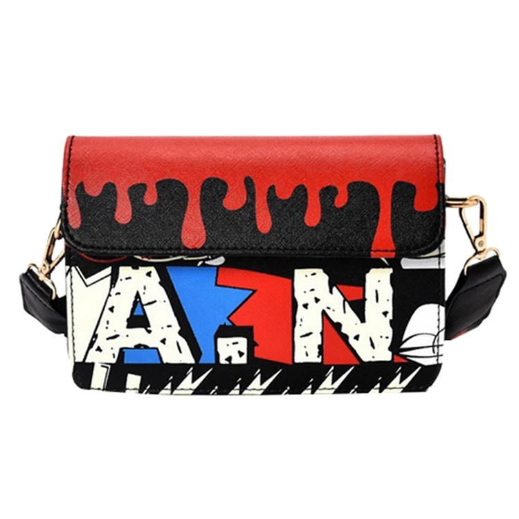 OCARDIAN-Handbags-Luxury-Fashion-Korean-Version-Women-Graffiti-Printed-Small-Square-Bag-Shoulder-Messenger-Bag-2019 (1)